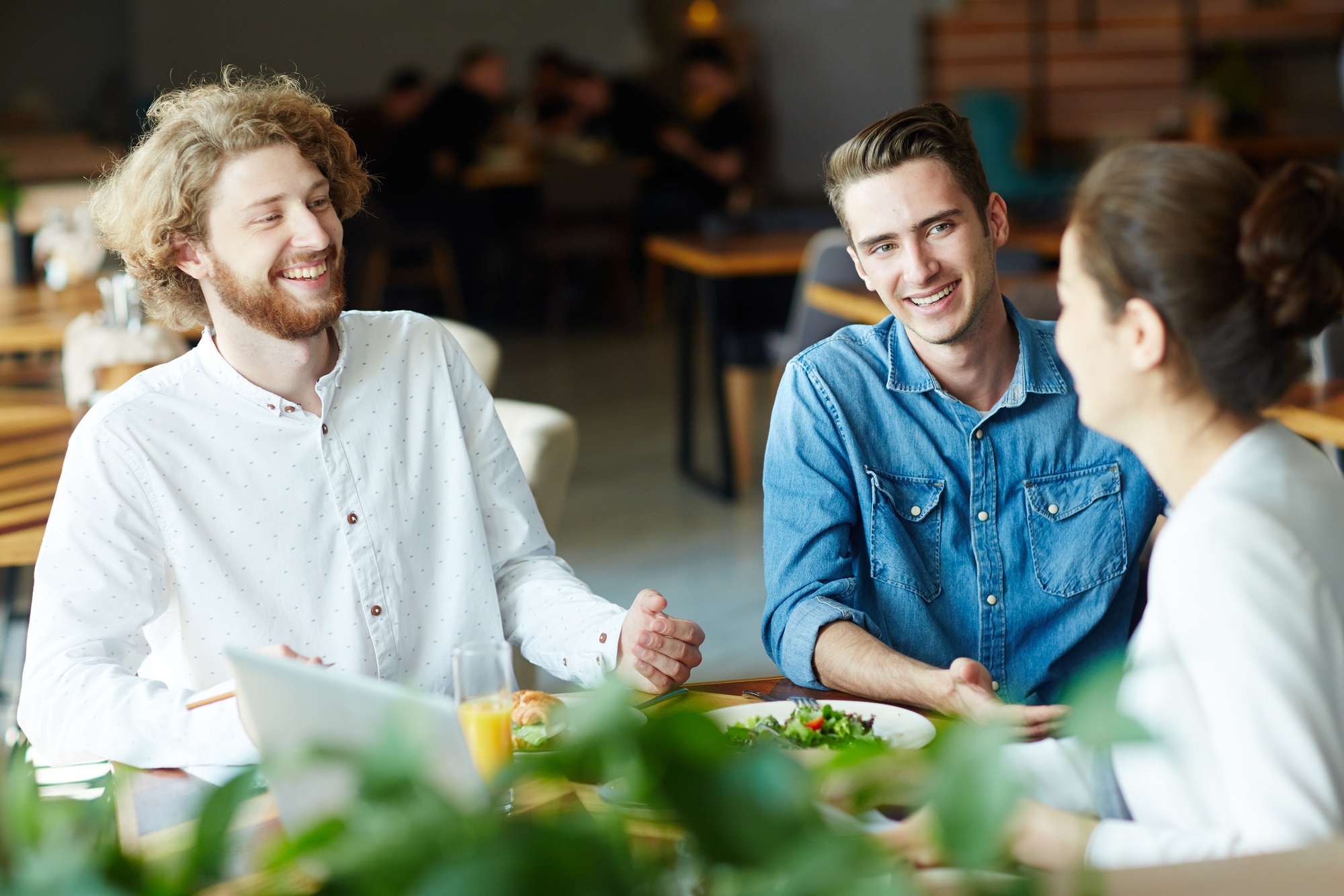 Discussion by lunch